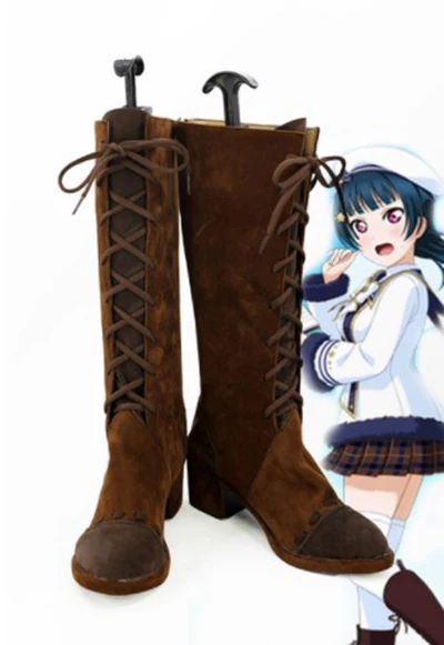 Обувь для костюмированной вечеринки Love Live Sunshine choor не просыпаясь вечерние