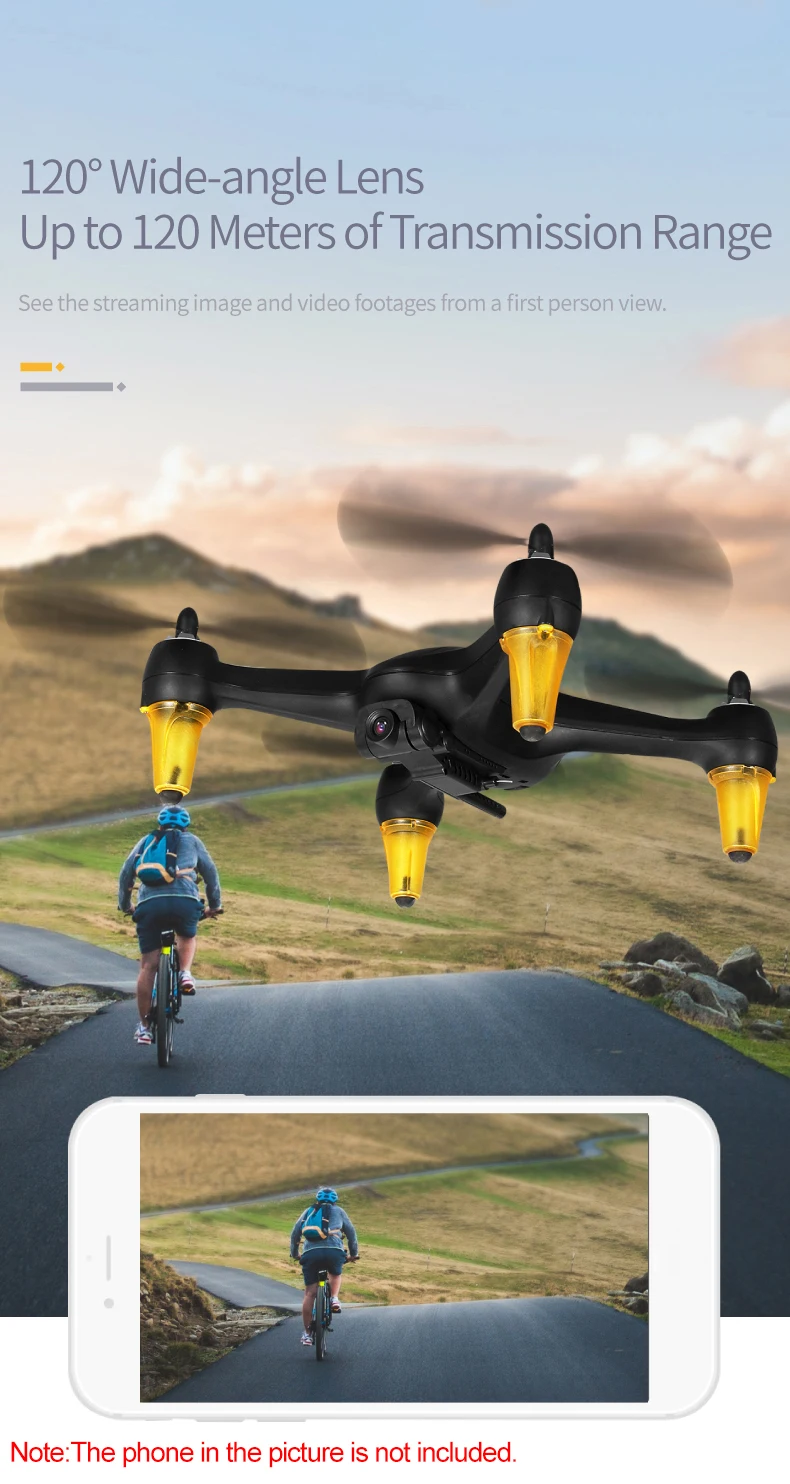 JJRC X3P Phantom + 2 4G GPS бесщеточный Радиоуправляемый квадрокоптер Дрон с FPV HD 1080P камерой