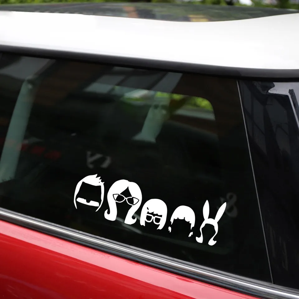 Cunymagos Bob'S Burger Family Cartoon Car Sticker Fashion Car Styling Auto Car Decal Sticker Motorcycle Wall Stickers 18.95 (7)