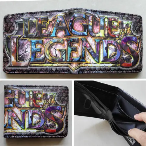 2018 Online game League of Legends LOL Logo 01 wallets Purse Multi Leather W208 цена 2018 Online game League of Legends LOL Logo 01 wallets Purse Multi Leather W208 цены онлайн