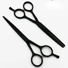 5,5 дюймовые ножницы для волос однохвостые ножницы для стрижки и утончения волос для парикмахера, ножницы для волос Парикмахерские ножницы для правой руки набор для волос