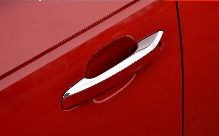 

ABS Chrome Door Handle Cover Trim S4 2017 Accessories Car Styling for for Audi A4 B9 2016-2018 Audi Q5 2017 2018