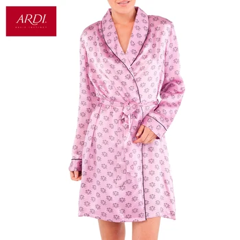 

Silk dressing gown R1256-48