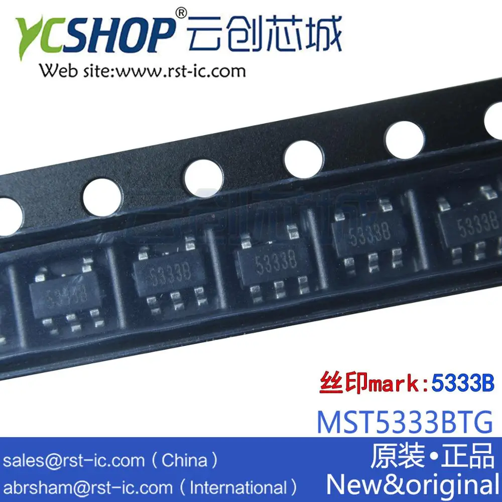 Mst5333btg Sot23-5 Marking 5333b,35v,1.6μa Ultra Low Static Current ...