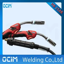 MIG MAG сварочный факел/Аксессуары для сварки и резки ocim MB 25AK сварки факел/пистолет с europ разъем для сварки MIG оборудование для дуговой сварки плавящимся электродом