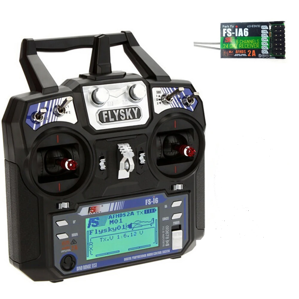

FPV Airplanes Fpv Remote Control Tamiya Flysky Fs-i6 2.4g 2a 6ch Afhds Rc Transmitter Upgraded Fs-ia6 Receiver