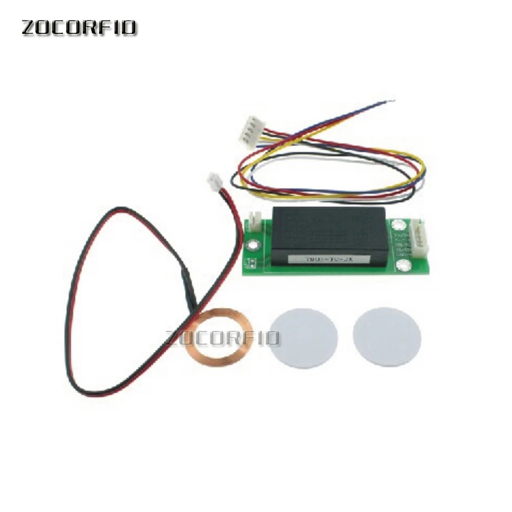 

Free shipping DIY SY - RF188 Mini 125KHZ RFID smart switch, embedded switch RFID card reader+2 tags