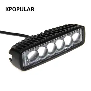 

18w working light LEDs for cars auto light fog lamp the searchlight car additional lamp light emitting diode lamp of automobile