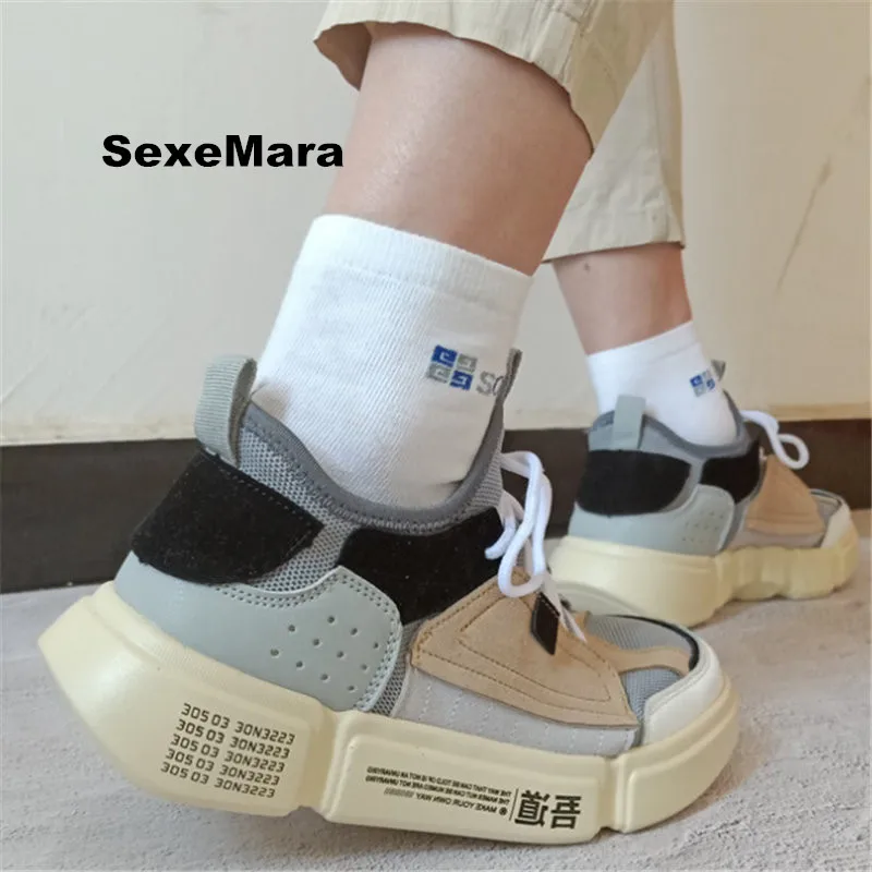 2018 Summer Sandals Sneakers men mesh running shoes for woman Sport Shoes woman Platform shoes Athletic Trainers zapatos mujer 2018 Summer Sandals Sneakers men mesh running shoes for woman Sport Shoes woman Platform shoes Athletic Trainers zapatos mujer