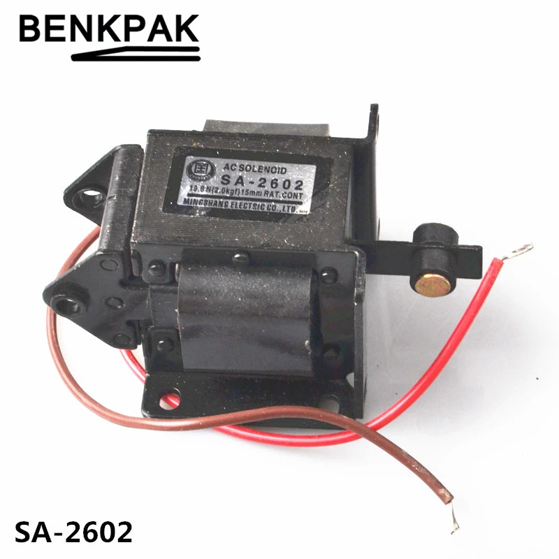 uxcell AC220V SA-2602 Energy Saving AC Tractive Magnet Solenoid Electromagnet uxcell AC220V SA-2602 Energy Saving AC Tractive Magnet Solenoid Electromagnet