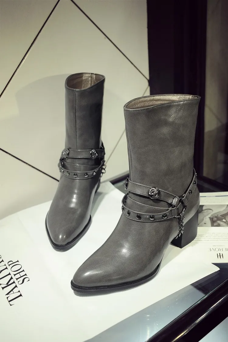 Botas Mujer/специальное предложение, зимние сапоги, большие размеры 33-47, женская обувь осень-зима, женская обувь на платформе, Короткие качественные, 80