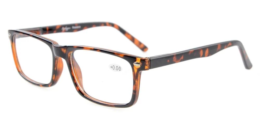 R899-6 очки для чтения с пружинными петлями, очки для чтения для мужчин и женщин+ 0,00-+ 4,00