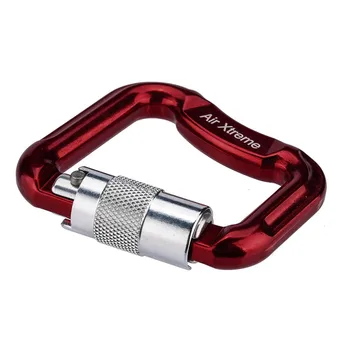 

Outdoor Parachute Clip Locking Carabiner Paragliding safety buckle outdoor climbing main lock carabiner A1