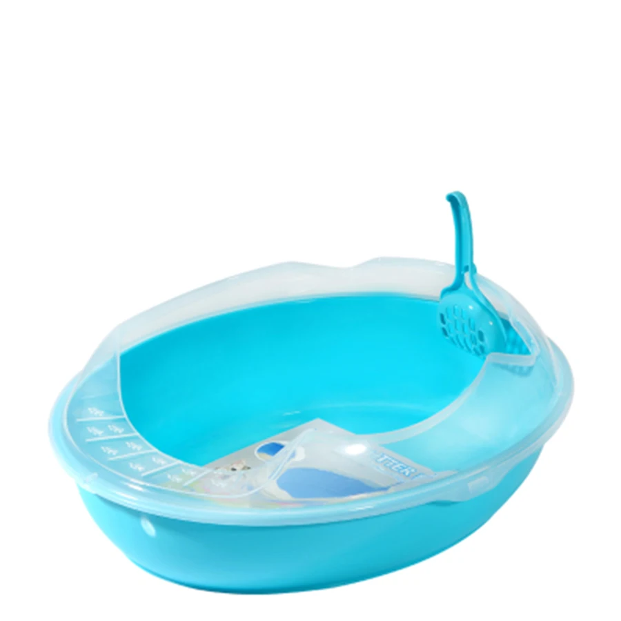 

Clean Cat Litter Toilet Box Tray Sand Scoop Health Bag House Plastic Shovel Pee Arenero Gato Supplies Cats Toilet Pets 80M0284