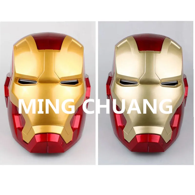 

Avengers Infinity War Iron Man Tony Stark Helmet 1:1 COS ABS 22CM Action Figure Collectible Model With Retail Box J582