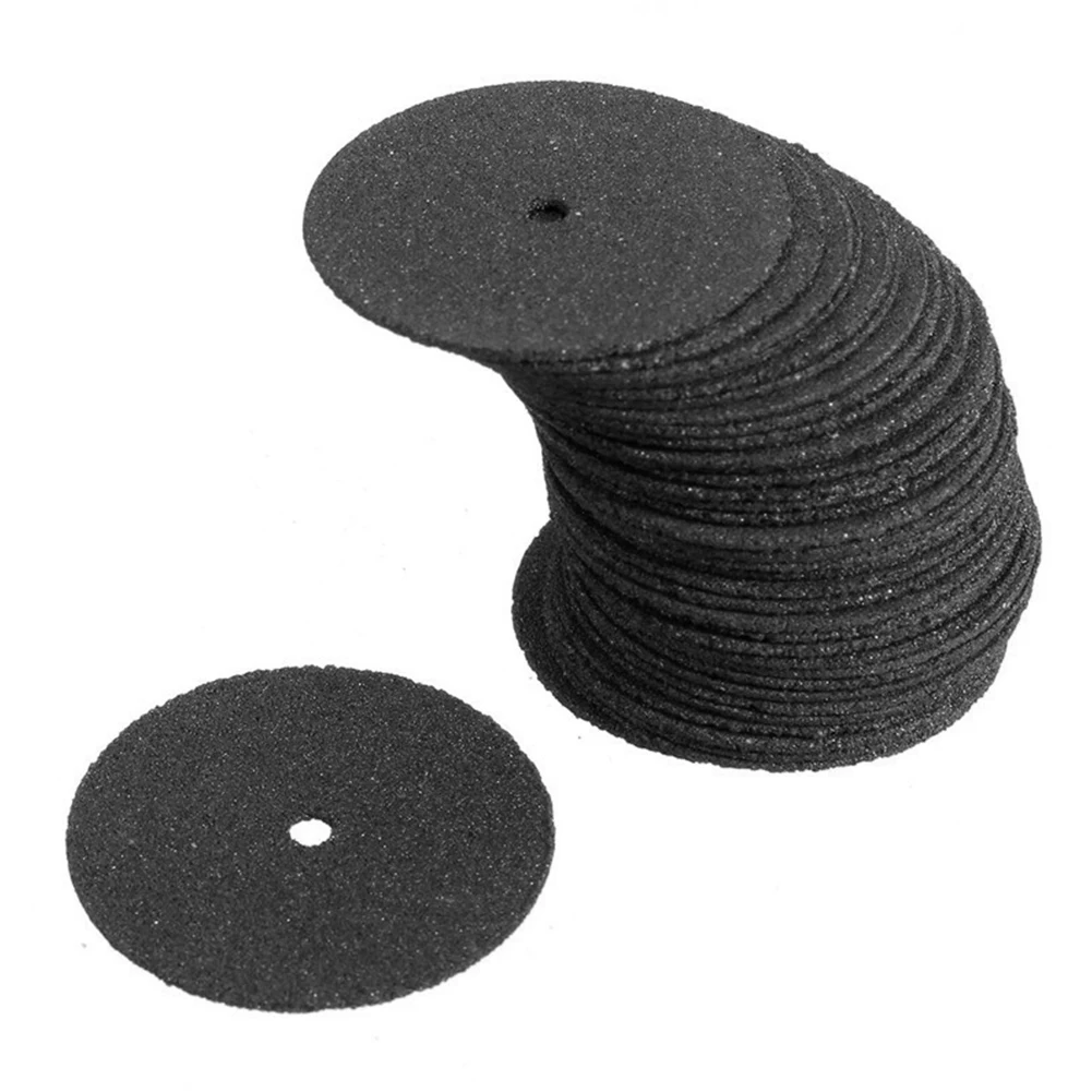 36Pcs Black Disc 24mm Abrasive Tools Fiberglass Reinforced Cutting Disc Cut Off Wheel for Dremel Rotary Tool Accessories