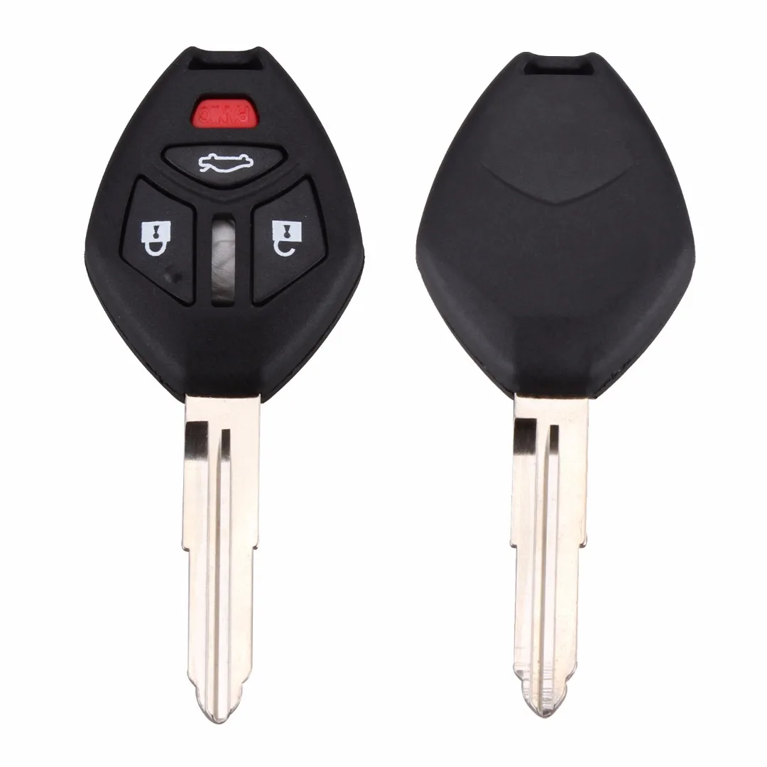 

For Mitsubishi Eclipse Galant Lancer 2007 2010 Remote Car Key Case Cover 3 Buttons Uncut Plastic Key Fob Shell