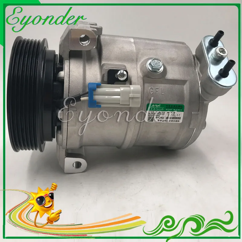 CSP15 AC A/C Airco Airconditioning Compressor Koeling Pomp voor Chevrolet CRUZE J300 1.6 1.8 2009 op 13271258 13250596 13250601 CSP15 AC A/C Airco Airconditioning Compressor Koeling Pomp voor Chevrolet CRUZE J300 1.6 1.8 2009 op 13271258 13250596 13250601