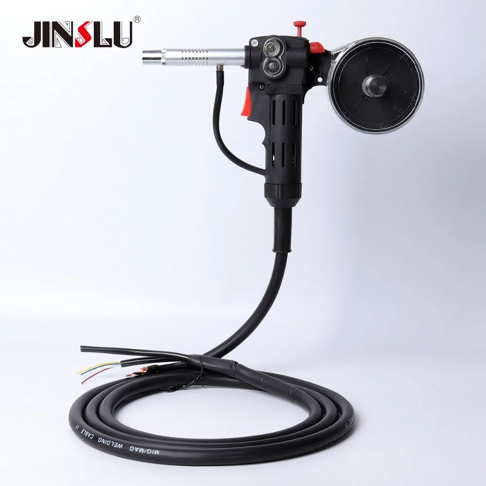 QLBF-200III North 24KD MIG Spool Gun Wire Feed Aluminum Welder Torch 5M
