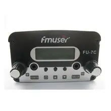 FMUSER FU-7C CZH-7A 7 Вт вещания передатчик FM радиостанция идет с адаптер питания