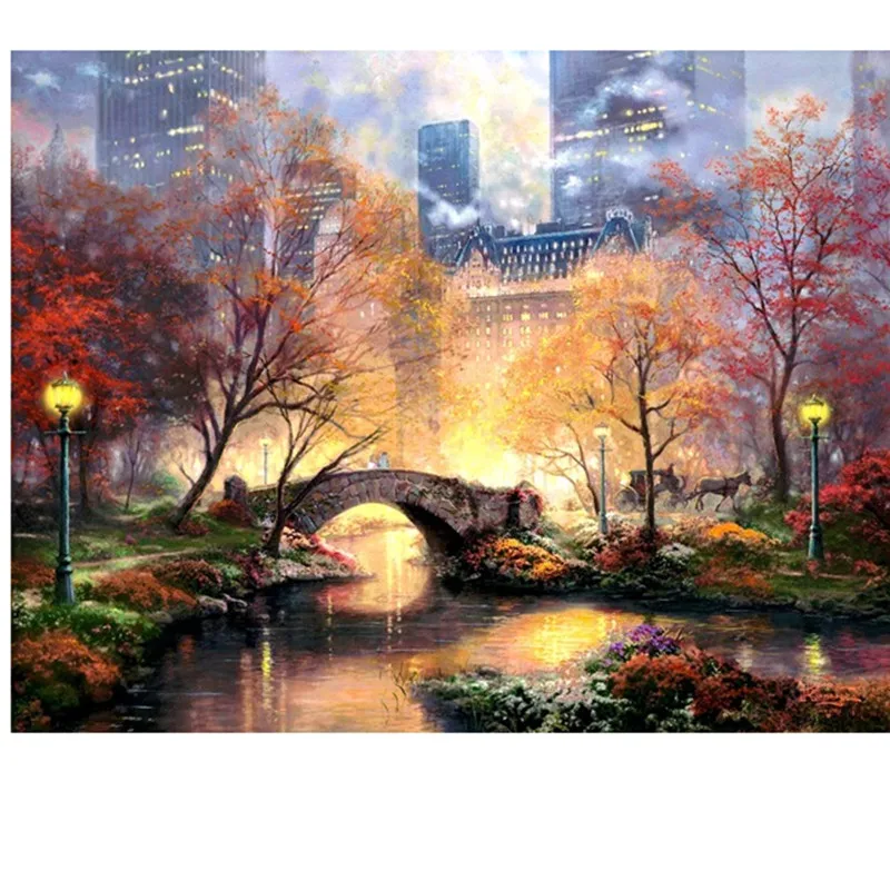 

Diy Diamond Painting Landscape 3D Diamond Embroidery Hobbies And Crafts Pictures Of Rhinestones Material For Handmade