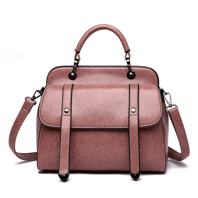 

Women Bag 2019 Vintage Handbag Luxury Designer Shopper Tote Women Messenger Bags Shoulder Top-Handle Purse Wallet Tote Black Bag