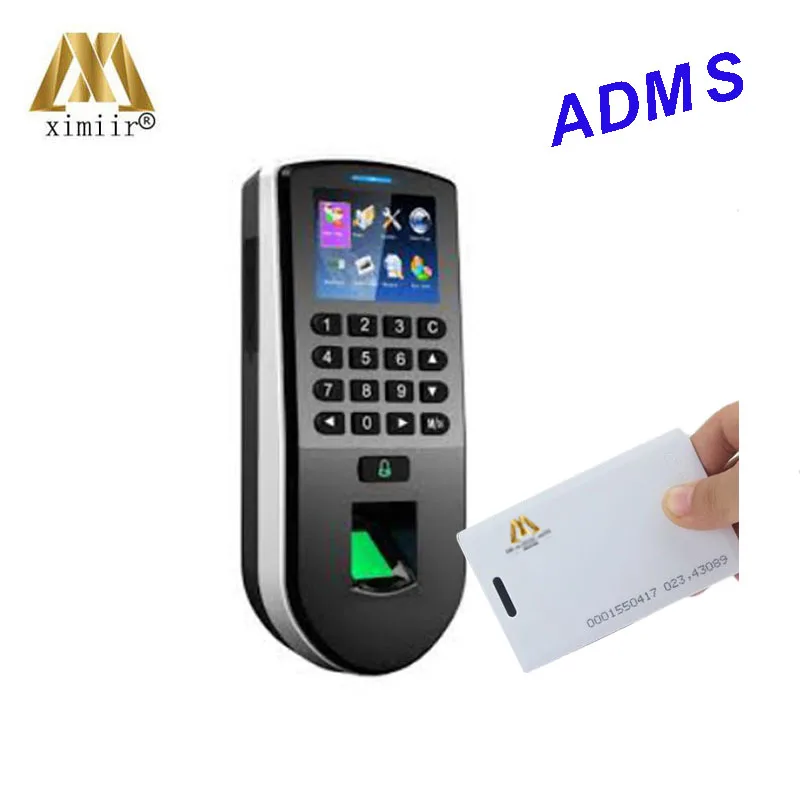ZK F19 контроллер доступа ADMS система porton электронная клавиатура биометрический контроль Отпечатков пальцев датчик отпечатков пальцев