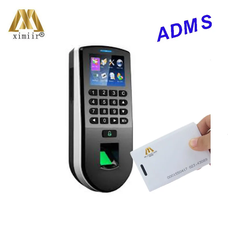 

ZK F19 Access Controller ADMS system porton electrico Keypad Biometric Fingerprint Control Employee Fingerprint Sensor