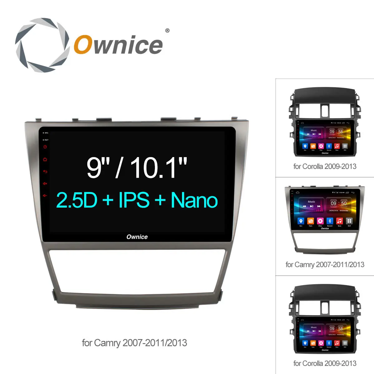 C500 + 8 Core 10 1 &quotAndroid 6 0 автомобилей радио плеер DVD 32 г Встроенная память для Toyota Corolla