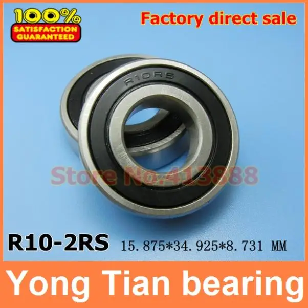 

R10ZZ Deep Groove Ball Bearing 15.875*34.925*8.731mm Inch Miniature Bearing 5/8"x 1 3/8" X 11/32 R10 R10Z R10-2RS