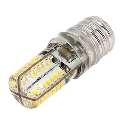 E17 разъем 5 Вт 64 Светодиодный лампа 3014 SMD теплый белый свет AC 110 В-220 В