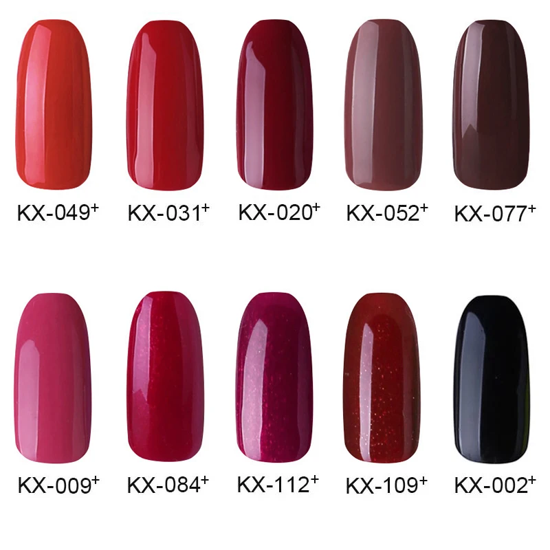 kodi gel lak 8ml color gel nail polish uv lakiery hybrydowe gellak base top esmalte permanente paznokcie unha oje primer nail