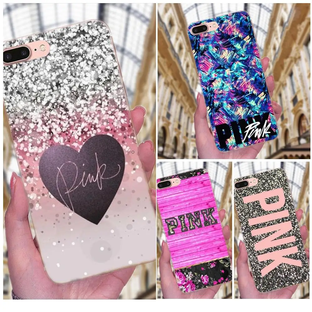 

For Sony Xperia Z Z1 Z2 Z3 Z4 Z5 compact Mini M2 M4 M5 T3 E3 E5 XA XA1 XZ Premium Colourful Style Pink Fashion Love