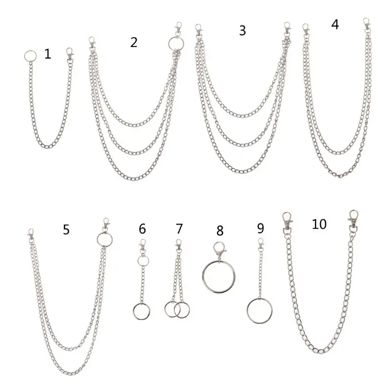 

Strong Leash Biker Trucker Key Jean Wallet Chain Punk Chain Hip Hop Jewelry