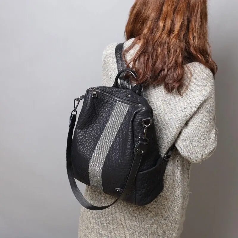 Модный брендовый женский рюкзак высокого качества, Молодежные кожаные рюкзаки для девочек-подростков, женская школьная сумка через плечо, рюкзак mochila