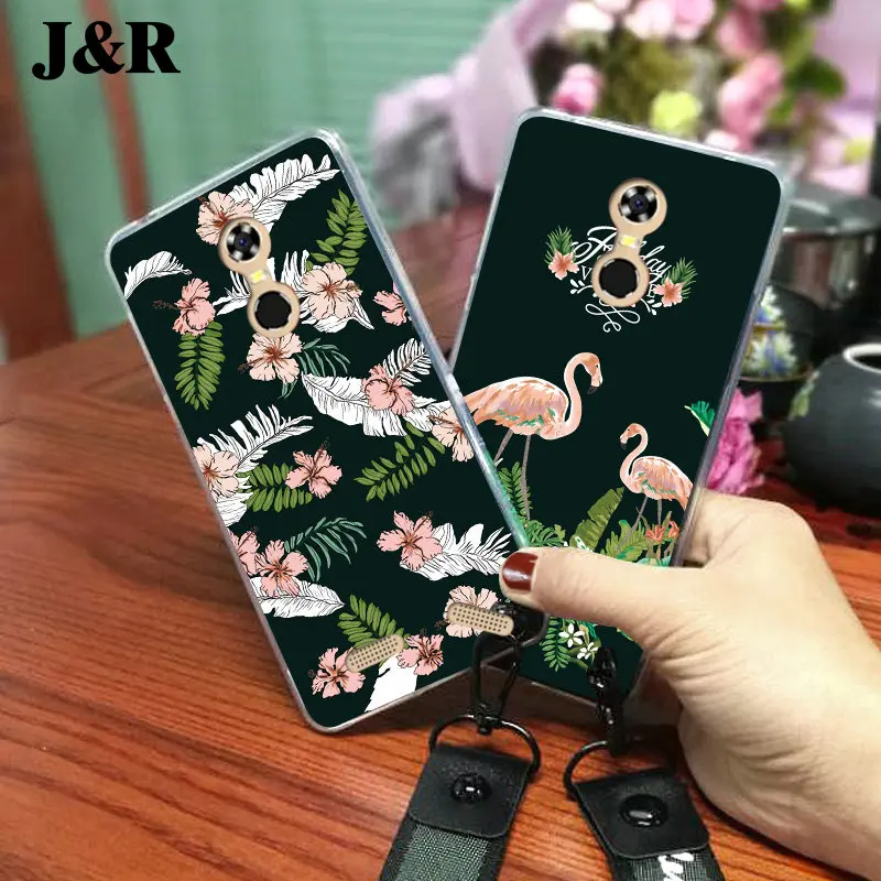 For Oukitel C8 Case Silicon Soft TPU Back Cover Capa 5.5 inch Painting Protective Phone Cases Funda With Lanyard |