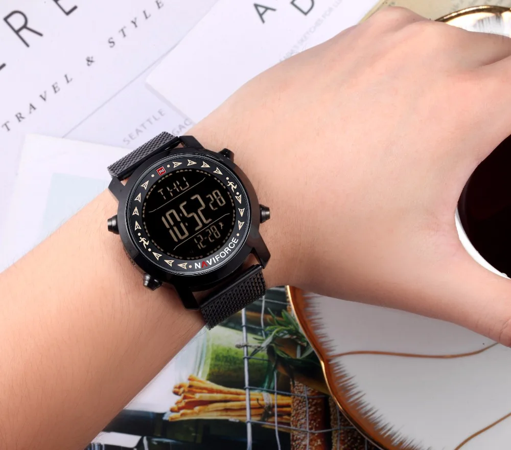 casual digital watch