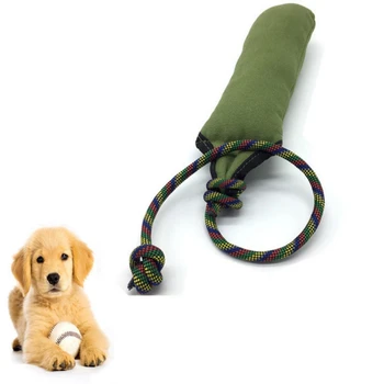 

Pet Training Stick Toys Dog Durable Tracking Bite Toy Oxford Cloth Chew Toy Dog Training Interactive Supplies New