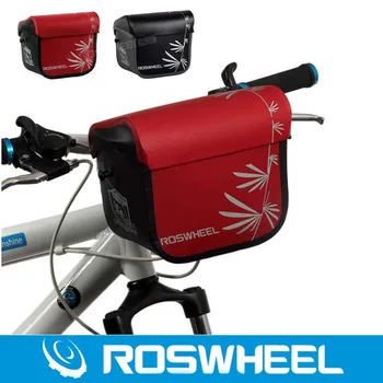 

Roswheel Waterproof Bike Bicycle Handlebar Bag Cycling Front Camera Bag Baskets Durable