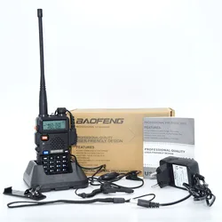 NOUVEAU FM Baofeng UV 5R Talkie walkie 2 Bidirectionnelle Bi bande Radio Vhf Uhf uv 5r Baofeng Pour Appuyer Pour Parler CB Radios HF Tr 
