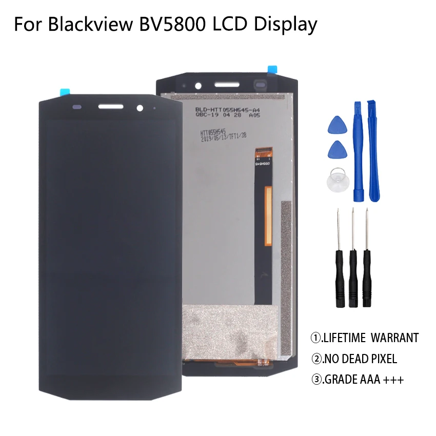 

Original For BlackView BV5800 LCD Display Touch Screen Repair Parts For BlackView BV5800 Pro Screen LCD Display