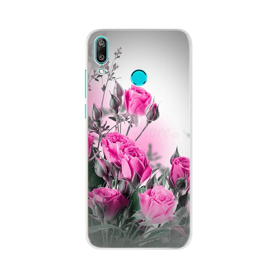 Чехол для huawei Y7 чехол Y7 Prime силиконовый чехол ТПУ бампер мягкая задняя крышка для Funda huawei Y7 чехол для телефона Capa