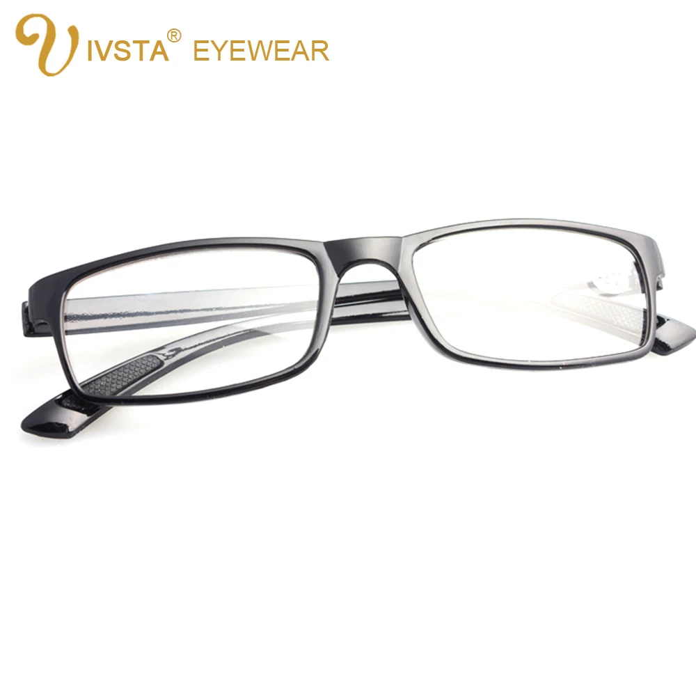 

IVSTA 8001 Plastic Titanium TR90 Flexible Womans Reading Glasses +2 +2.5 +3 +3.5 Presbyopic Women Parents Gift for Gransparents