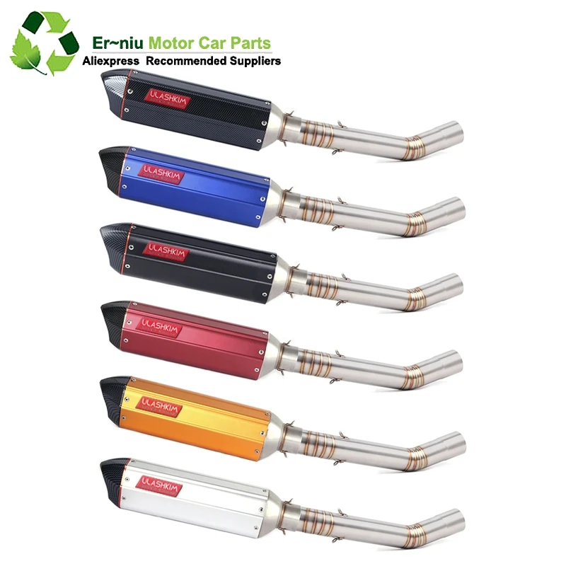 

Modified Middle Link Pipe Slip-On For kawasaki Z1000 Z1000J/R Ninja1000 Z 1000 Z1 Single Side Motorcycle Exhaust Muffler Escape