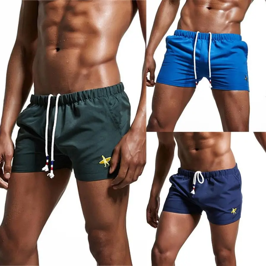 boys slim swim trunks