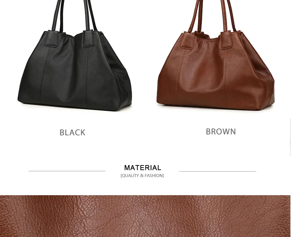 Модные женские сумки набор 2 шт кожаная сумка женская большая сумка-тоут женская сумка через плечо из натуральной коровьей кожи композитная сумка
