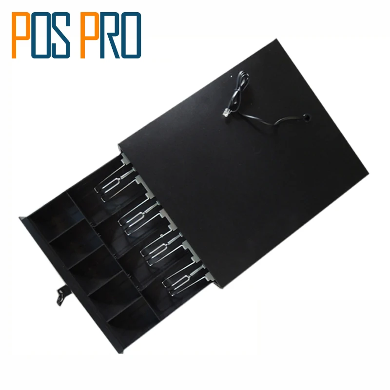 

IPCD01 Cash Register Drawer POS Cash Drawer 5 Coins 4 Bills of the Cashbox with RJ11 interface