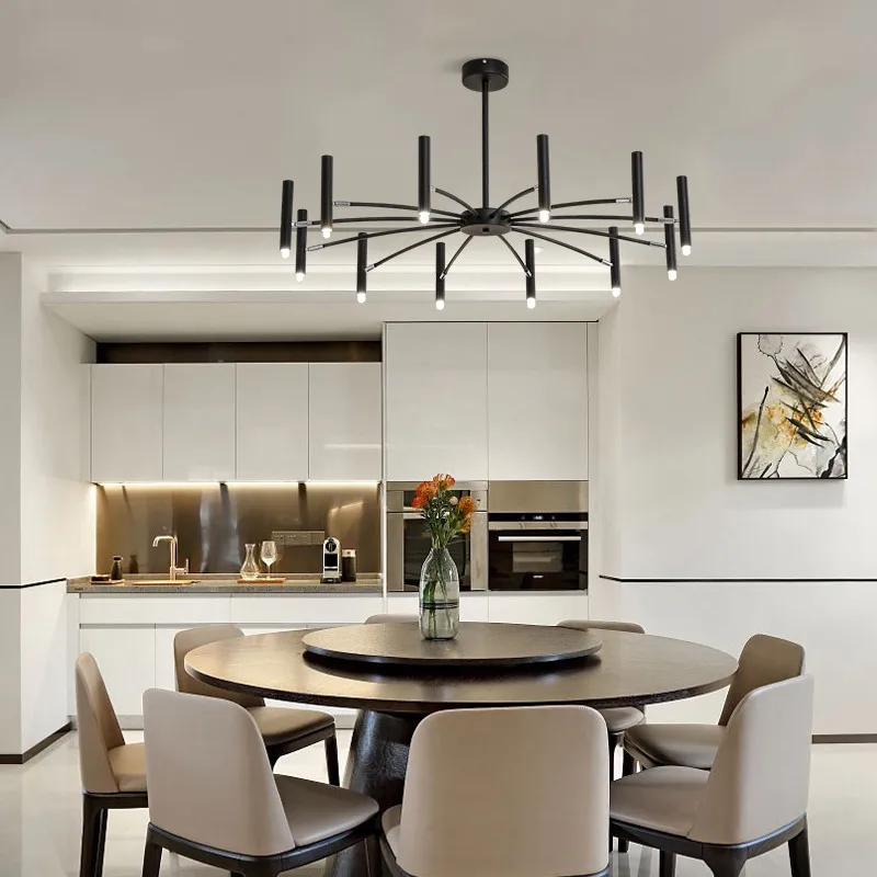  Design Art LED Chandeliers Living room Bedroom Restaurant LED Pendant Lamp Foyer Light Home Deco Ha - 32967973434