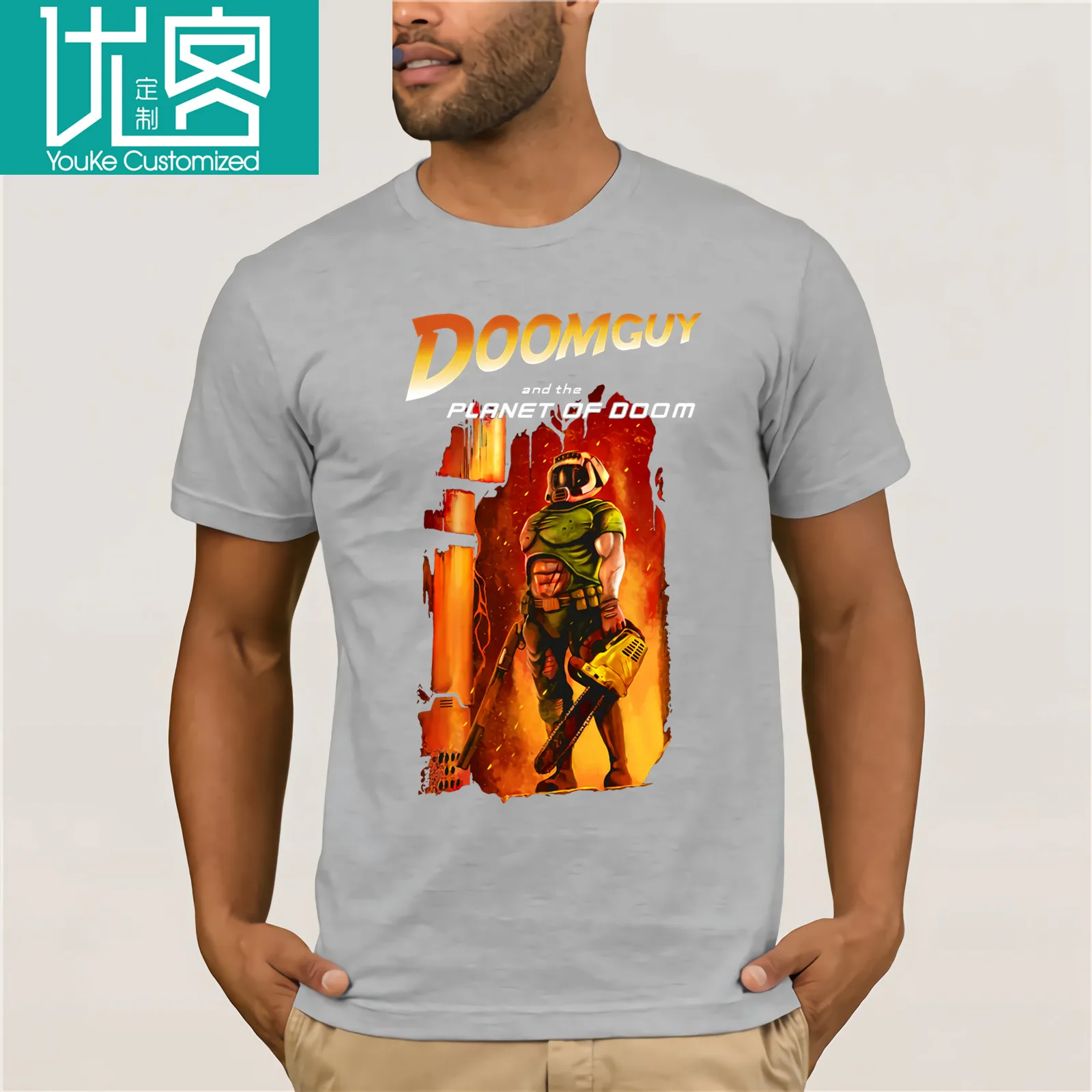 

2019 Doomguy in the planet of doom T-Shirt