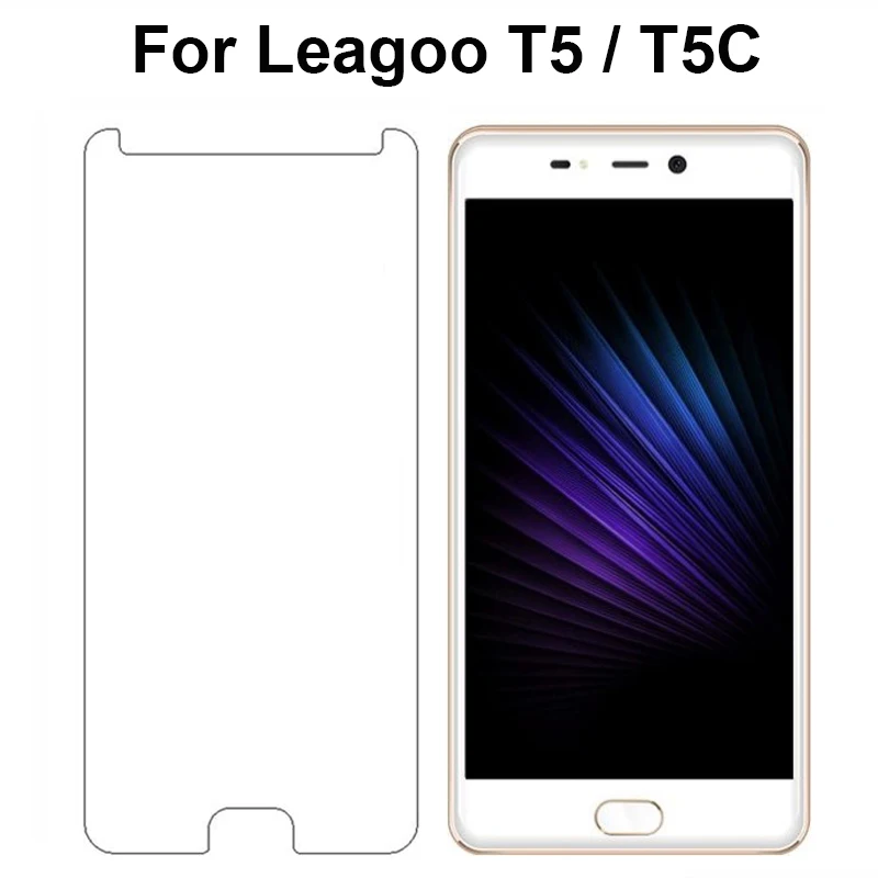 

Tempered Glass for Leagoo T5c / T5 5.5" Explosion-proof Protective Film Screen Protector cover for Leagoo T5c Smartphone Glass